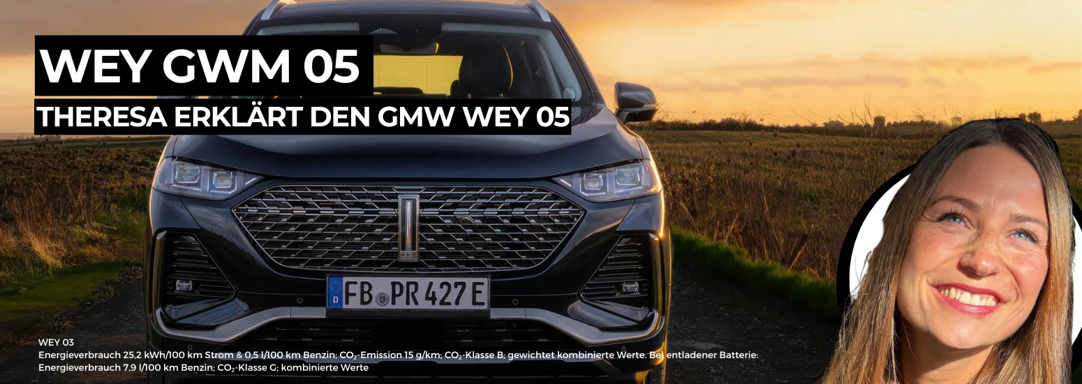 Theresa erklärt den GWM WEY 05 Premium SUV PHEV